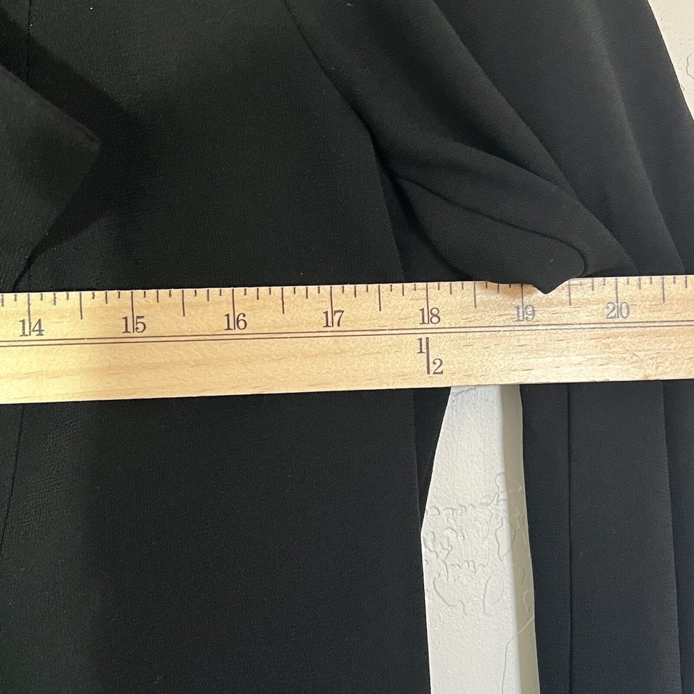 Aritzia Babaton Blazer Moto Jacket Woman's Dominic Size 6 Black - Picture 5 of 13